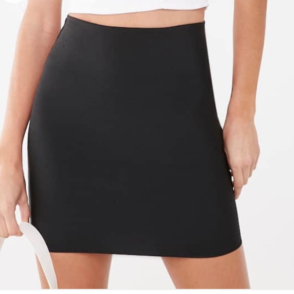 Black Bodycon Nollie Skirt